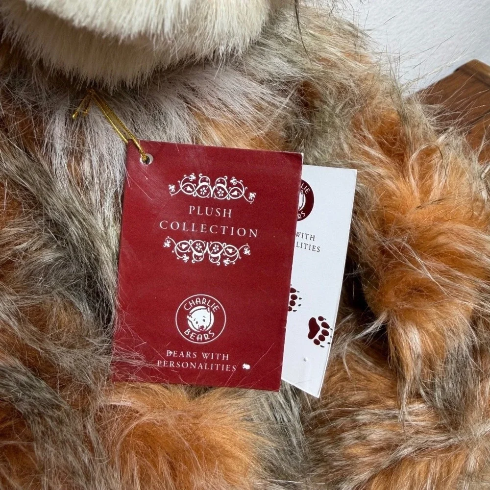 Bonfire Toffee 17.5" 2023 Charlie Bears Plush Collection Limited Edition Bear - Picture 3 of 16